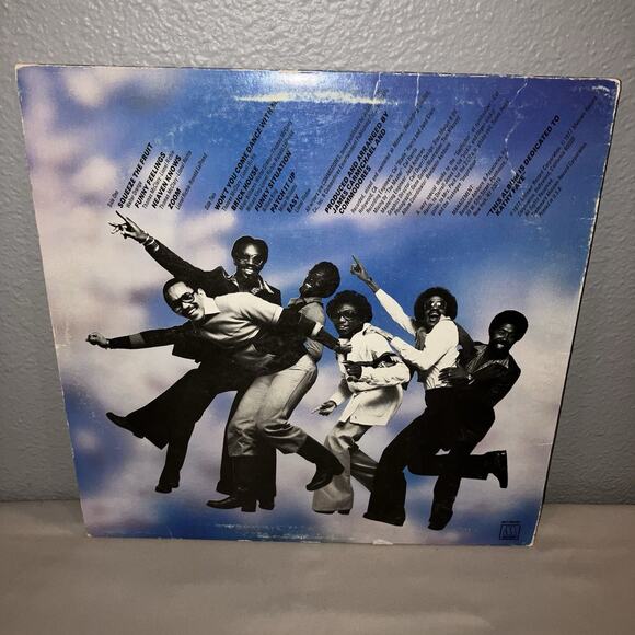 Vinyl Record Commodores Self Titled With Poster Signed Fascimile M88451 Motown - Picture 4 of 12